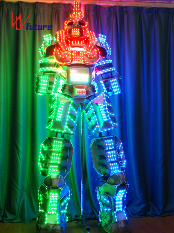 高端定制LED机器人发光服用于娱乐场所夜店酒吧广告宣传 WL-0139