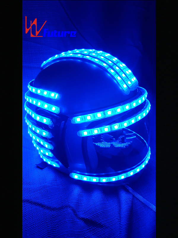 未来创意定制LED发光头盔舞台演出表演道具 WL-0137